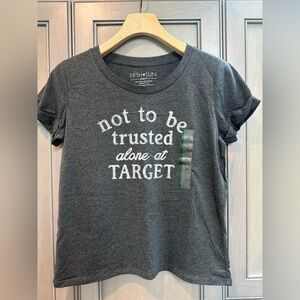 Target Fifth Sun Women’s Grey T-Shirt